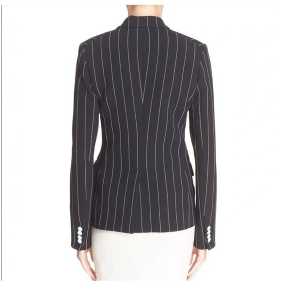 Veronica Beard Daytona Blazer Pinstripe Double Breasted blazer Size 2 - Picture 2 of 9